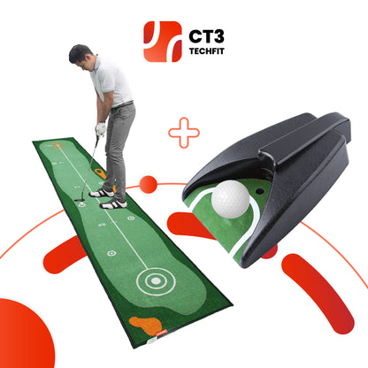 CT3 Indoor Golf Training Duo - Master Your Swing!