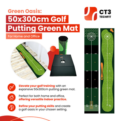 CT3 Indoor Golf Training Duo - Master Your Swing!